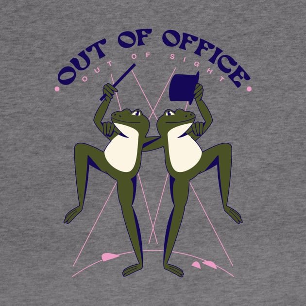 Out of Office (Front & Back) by Nora Gazzar